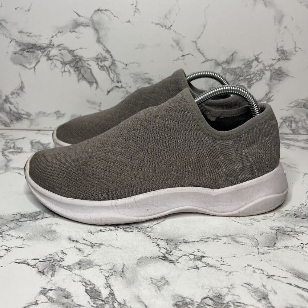 Vessi Skyline Slip On Shoe Womens Size 6 Gray Knit Sneaker Casual Everyday FAIR - Picture 3 of 8